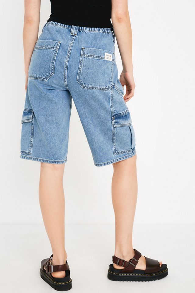 BDG Denim Cargo Board Shorts #3