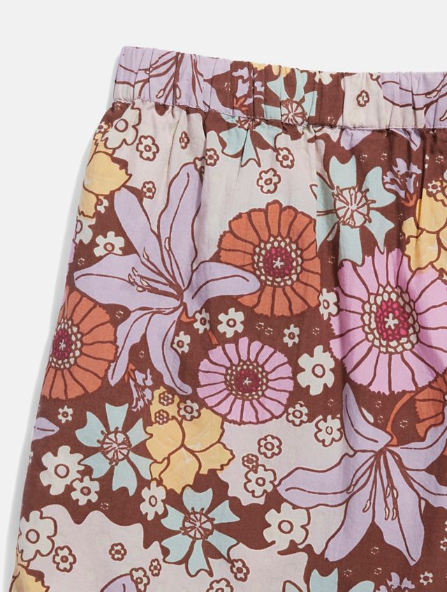 UO Poplin Vintage Floral Shorts #6
