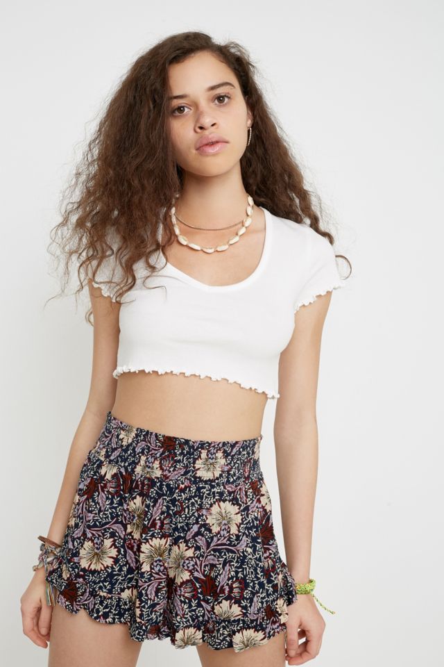 Urban outfitters sale floral shorts