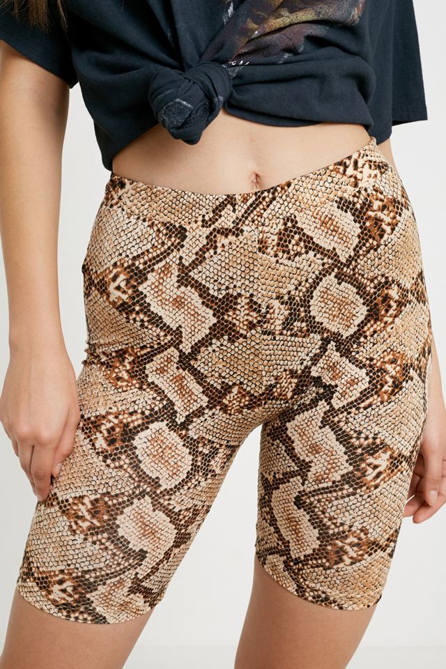 UO Sequin Snake Cycling Shorts #2
