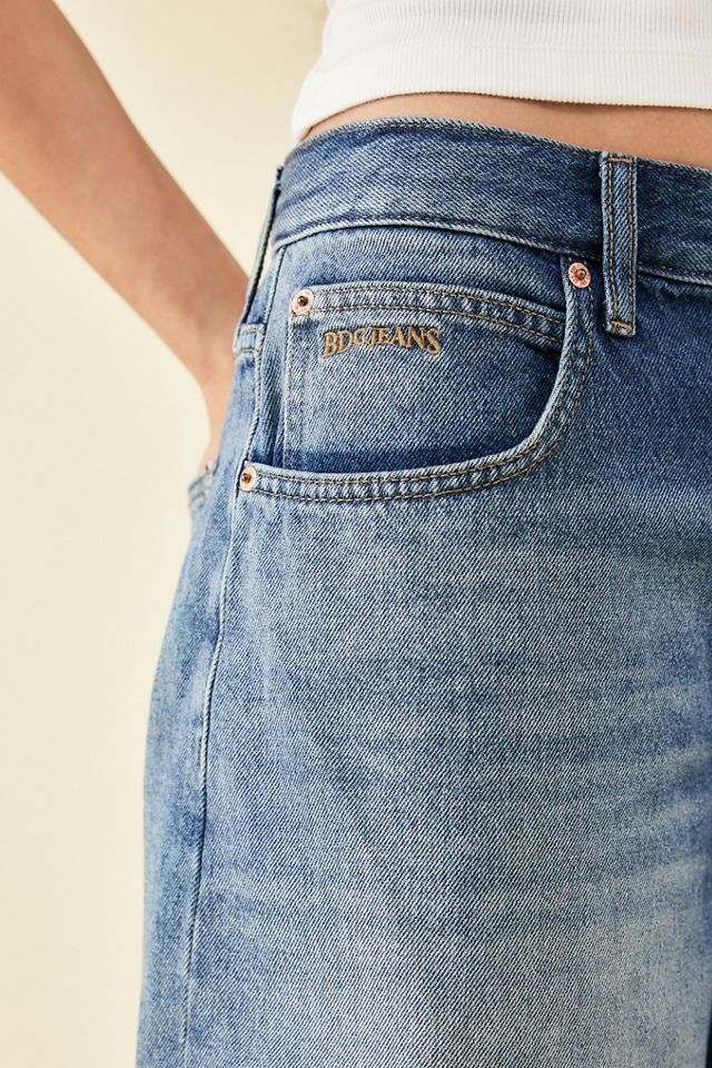 BDG Missouri Longline Authentic Light-Wash Jorts #2