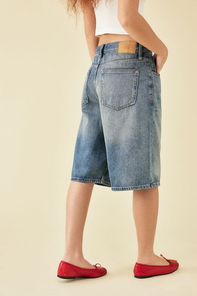 BDG Missouri Longline Authentic Light-Wash Jorts #3