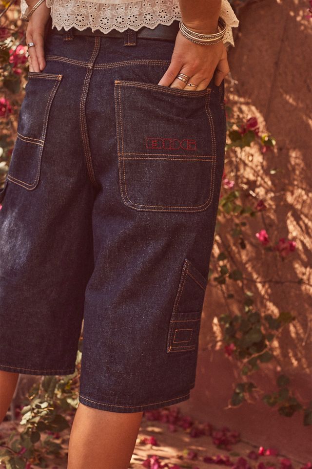 BDG Astrid Longline Dark Blue Jorts #1