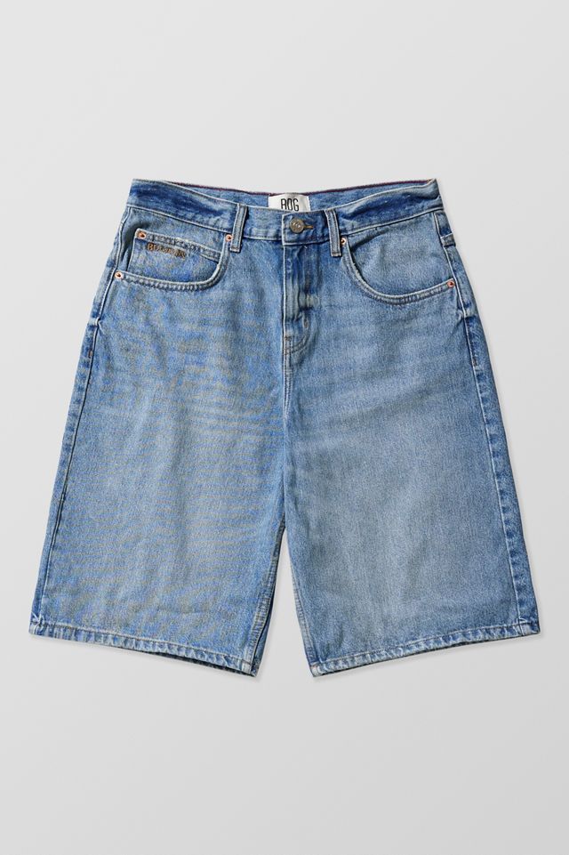 BDG Missouri Longline Light-Wash Jorts #7