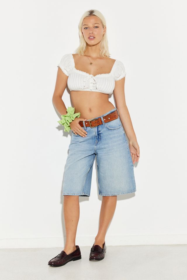 BDG Missouri Longline Light-Wash Jorts #2