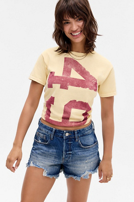 Short en jean mini Calli en taille: 26 - BDG - Modalova