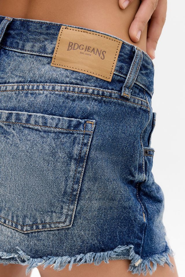 BDG Calli Denim Mini Shorts #2