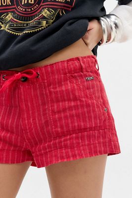 BDG 5-Pocket Linen Shorts