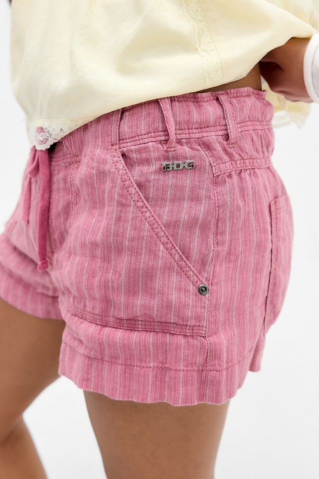 Short en lin à 5 poches BDG #1