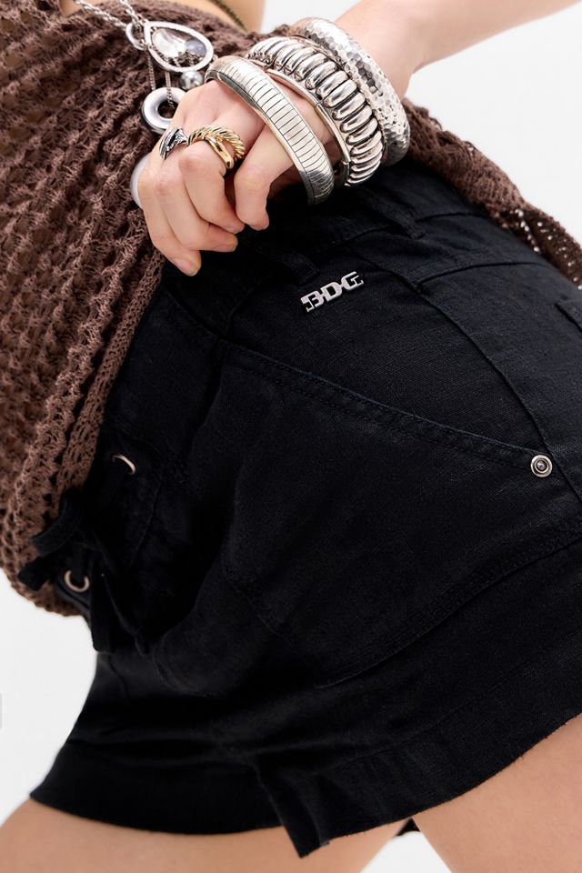 Pantaloncini in Lino a 5 Tasche BDG #2