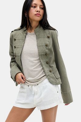 BDG 5-Pocket Linen Shorts