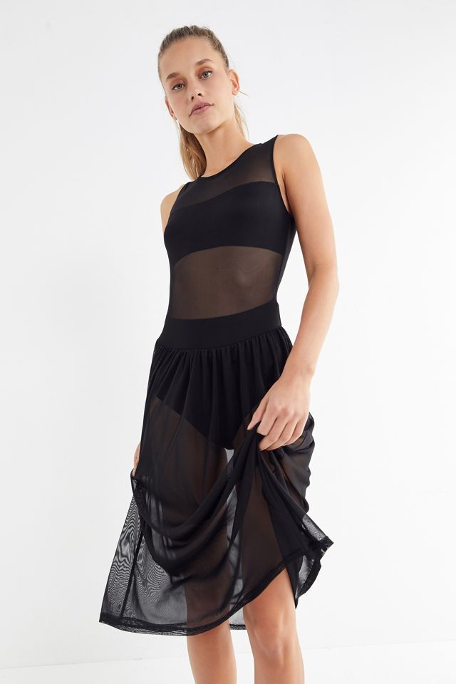 UO - Robe midi en tulle transparent #2