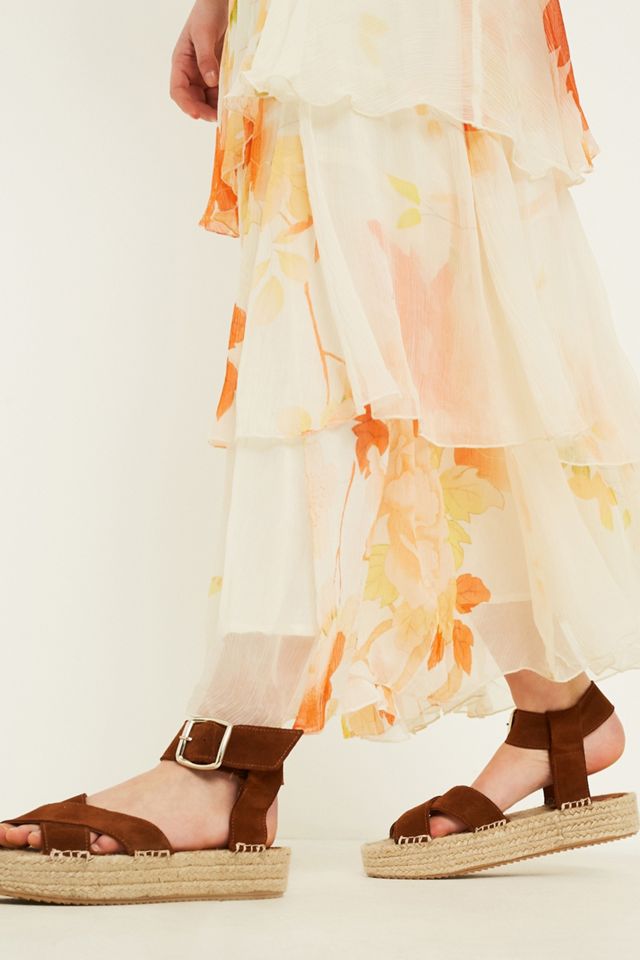 UO Tally Tiered Ruffle Maxi Dress #2