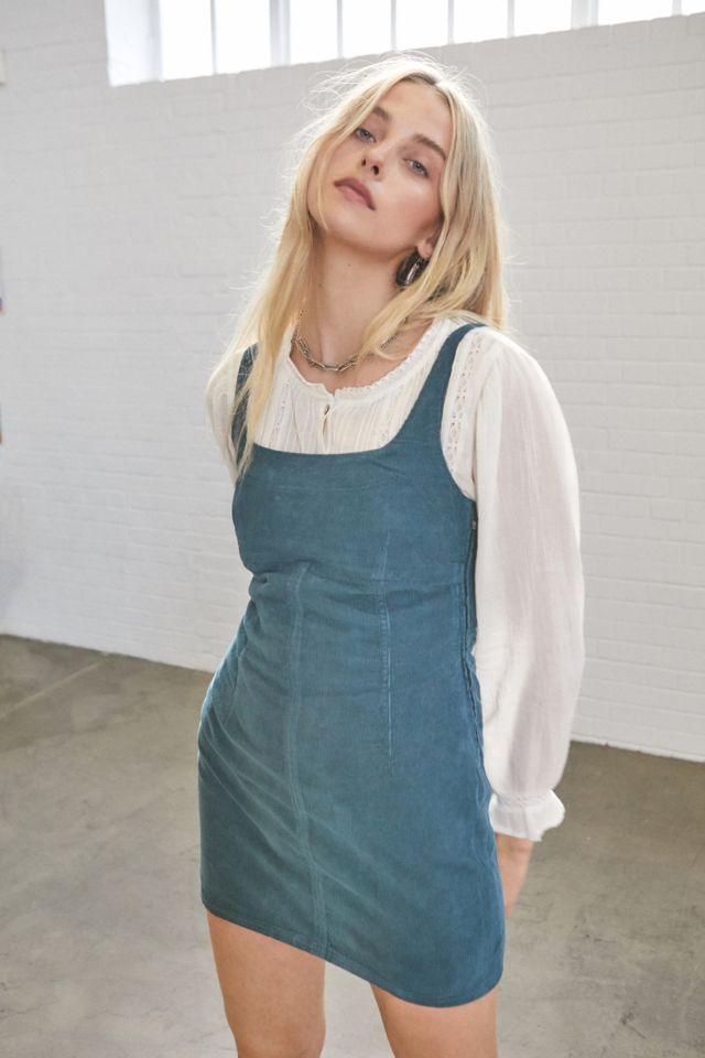 Corduroy dress hotsell urban outfitters