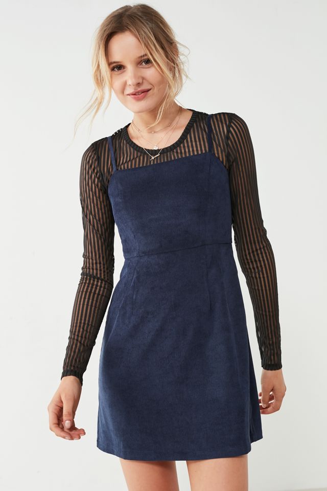 Urban Outfitters Corduroy Straight-Neck Mini Dress #4