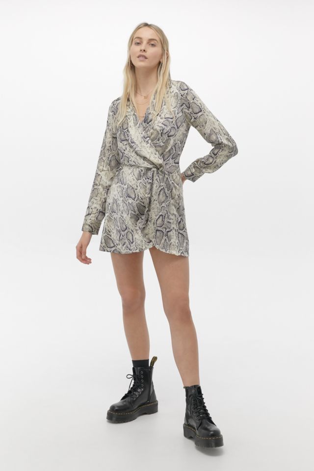 Snakeskin dress hot sale urban outfitters