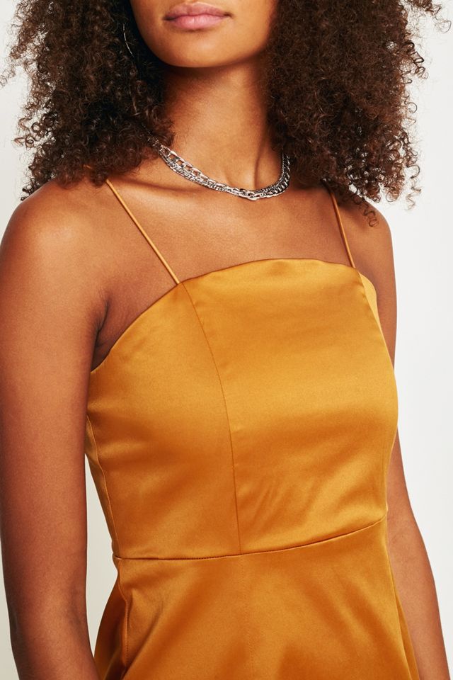 UO Satin Shift Mini Dress #1