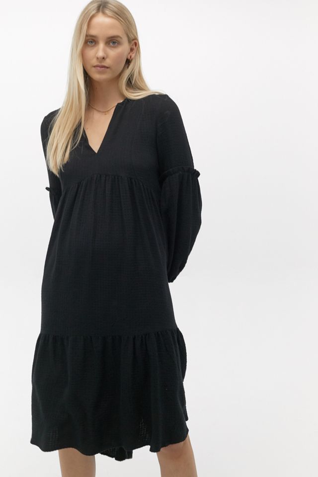 UO Frida Tiered Midi Dress #2