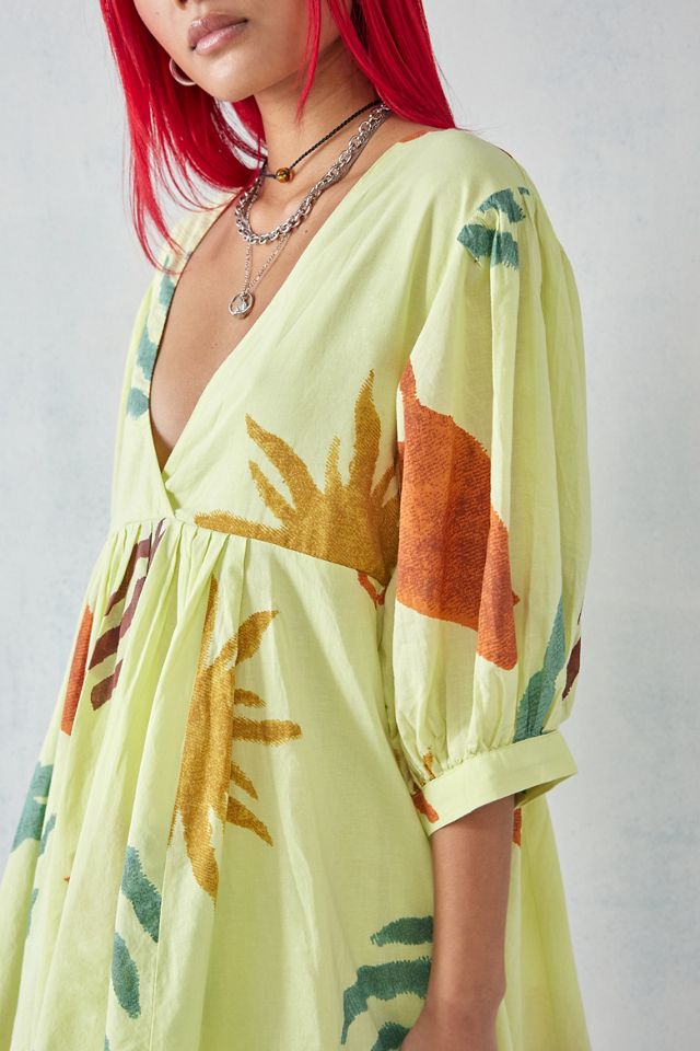 UO Vero Abstract Shapeless Mini Dress #1