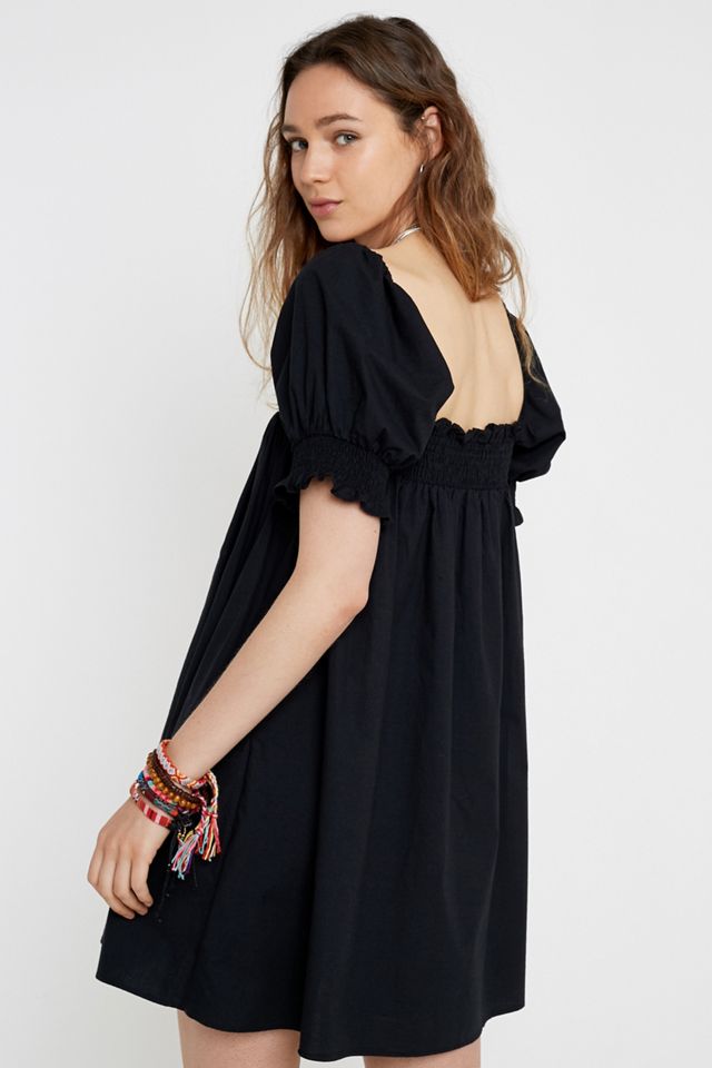 UO - Robe tube courte à manches bouffantes  #1