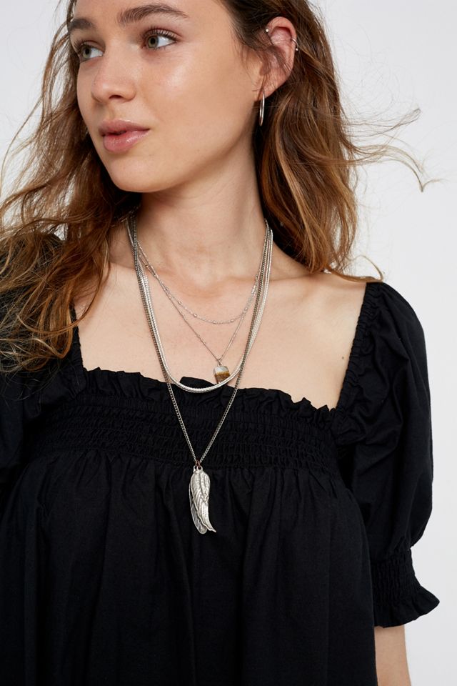 UO - Robe tube courte à manches bouffantes  #3