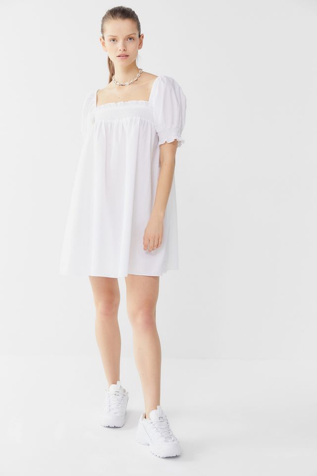 UO - Robe courte à manches bouffantes  #3
