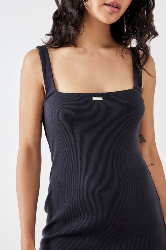 Robe mini à encolure carrée BDG #1