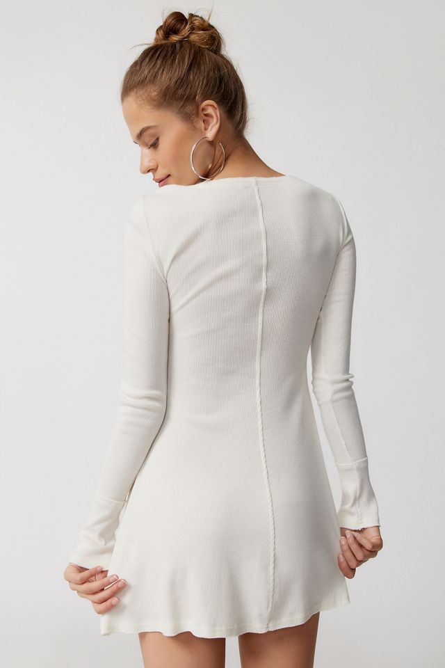 Kimchi Blue Pretty As A Portrait Long Sleeve Mini Dress #2