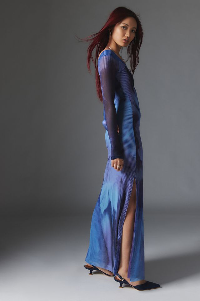 Silence + Noise Dylan Off-The-Shoulder Maxi Dress #4