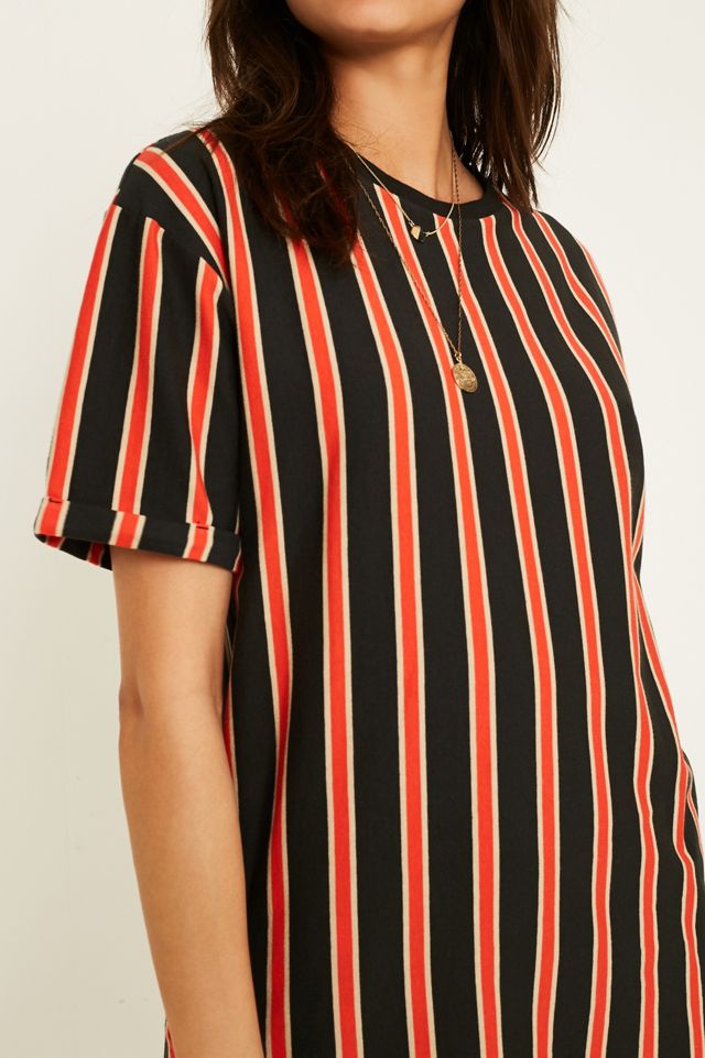 UO Vertical Stripe T-Shirt Dress #2