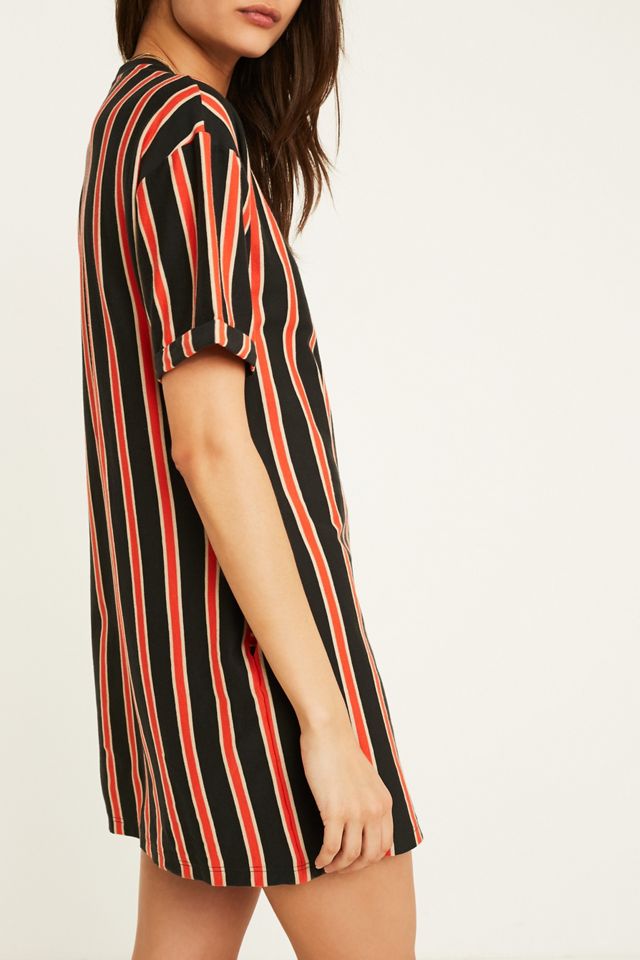 UO Vertical Stripe T-Shirt Dress #4