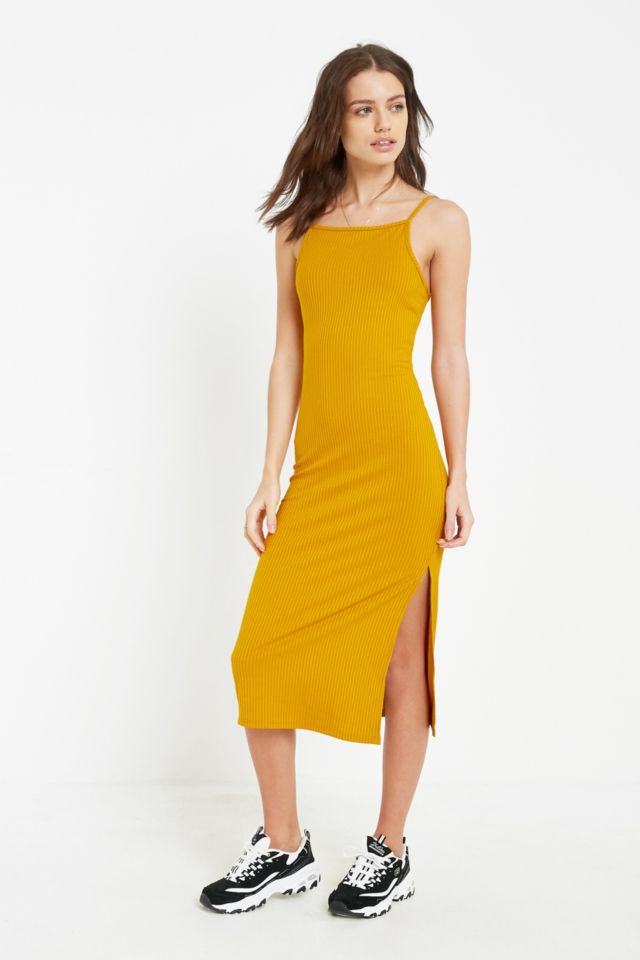 Urban outfitters shop mustard dress