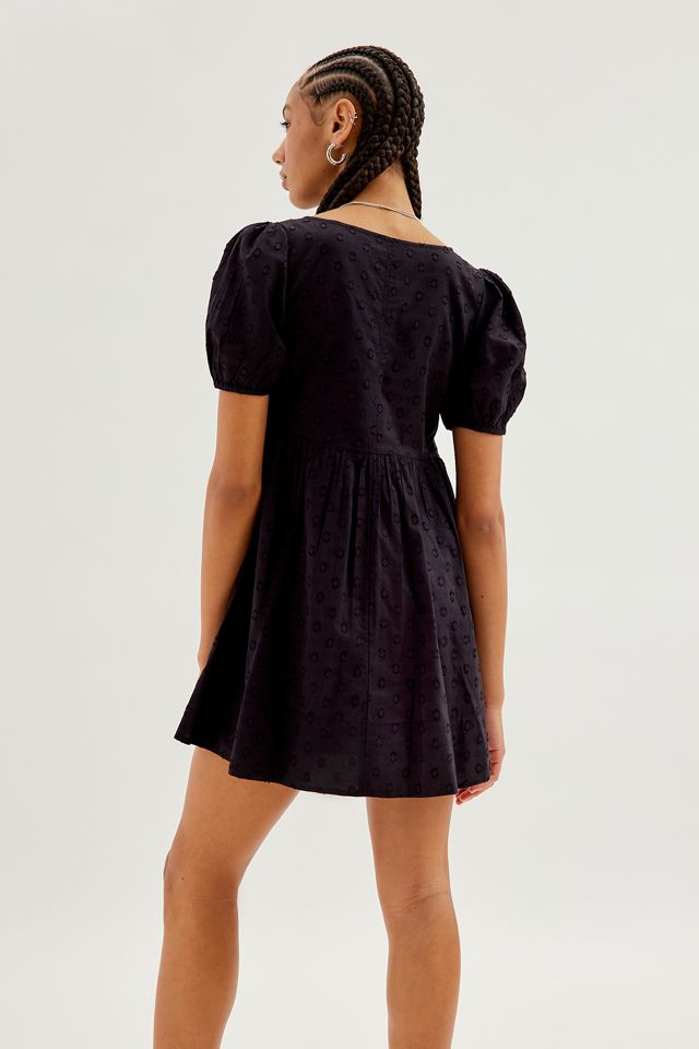 Robe mini bébé à pois UO Macy #3