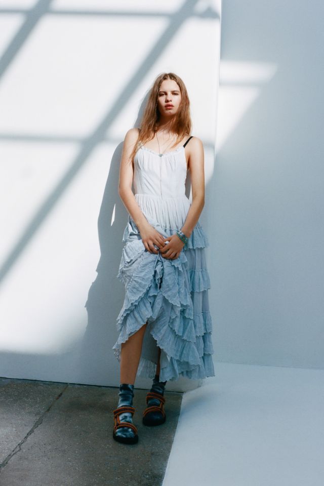 Urban outfitters 2025 ruffle dress