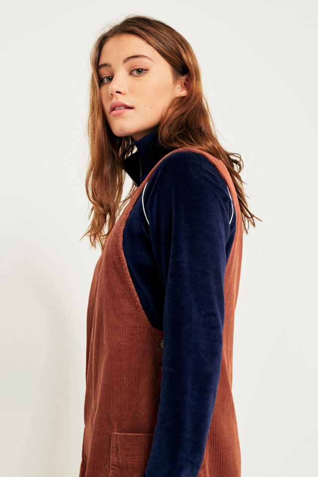 BDG Easy Brown Corduroy Pinafore #5