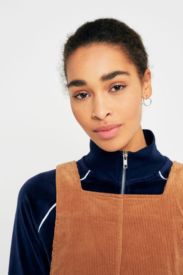BDG Easy Light Brown Corduroy Pinafore Dress #4