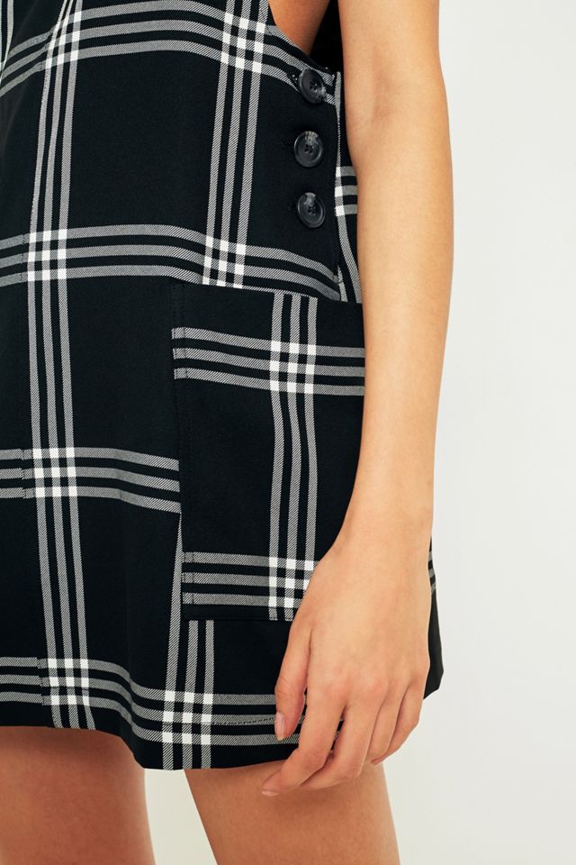 BDG Checked Pinafore Dress #2