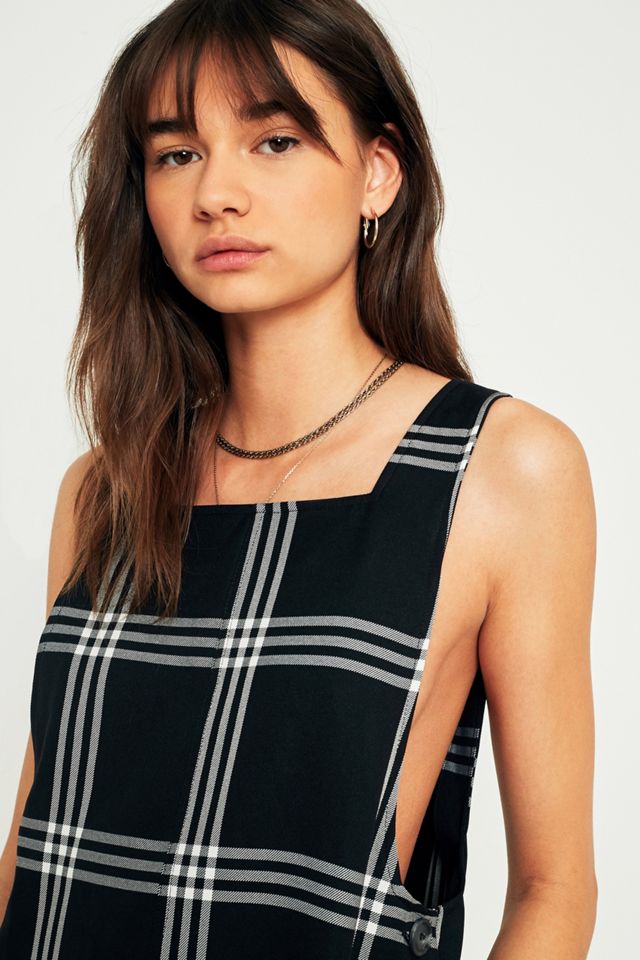 BDG Checked Pinafore Dress #4