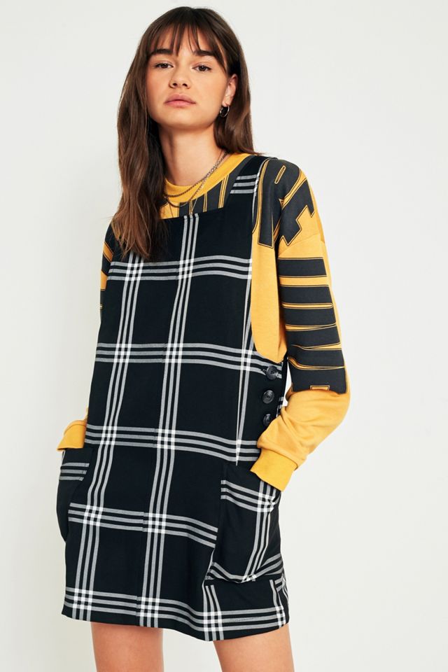 BDG Checked Pinafore Dress #5