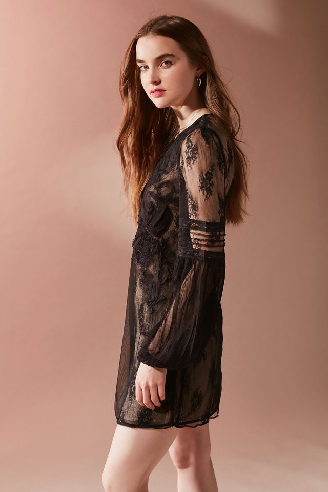 UO Belladonna Embroidered Mesh Dress #2