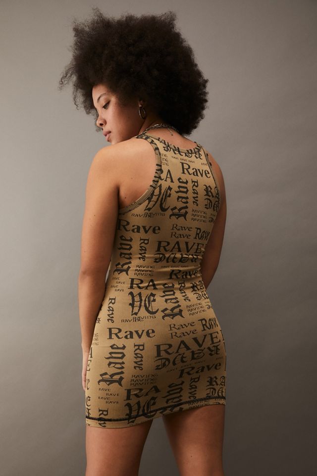 bodycon rave dress Betty Red Rhinestone Rave Dress – Freedom Rave Wear main image 0