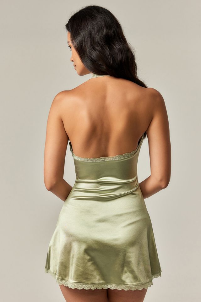 Light before Dark Farrah Halter Mini Dress #4