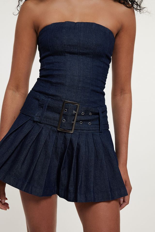 Silence + Noise Ellie Denim Mini Dress  #2