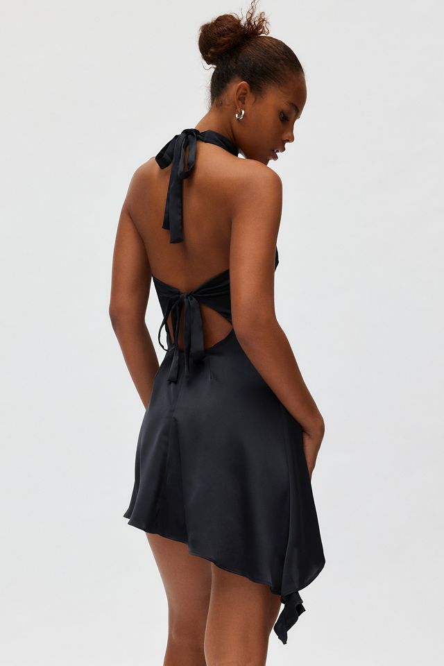 Light Before Dark Mia Halter Mini Dress #1