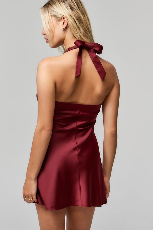 Vestido Mini de Satén Vesper Light Before Dark #2