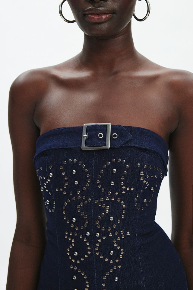 Silence + Noise Izzy Denim Mini Dress #2