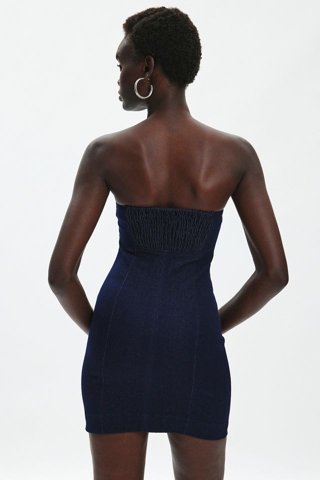 Silence + Noise Izzy Denim Mini Dress #3