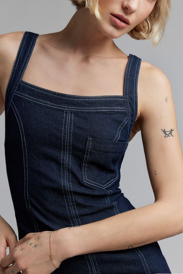 BDG Finley Denim Midi Dress #1