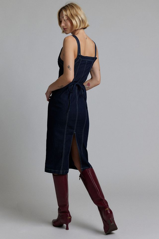 BDG Finley Denim Midi Dress #2