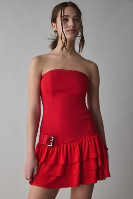 Silence + Noise Rubie Strapless Mini Dress